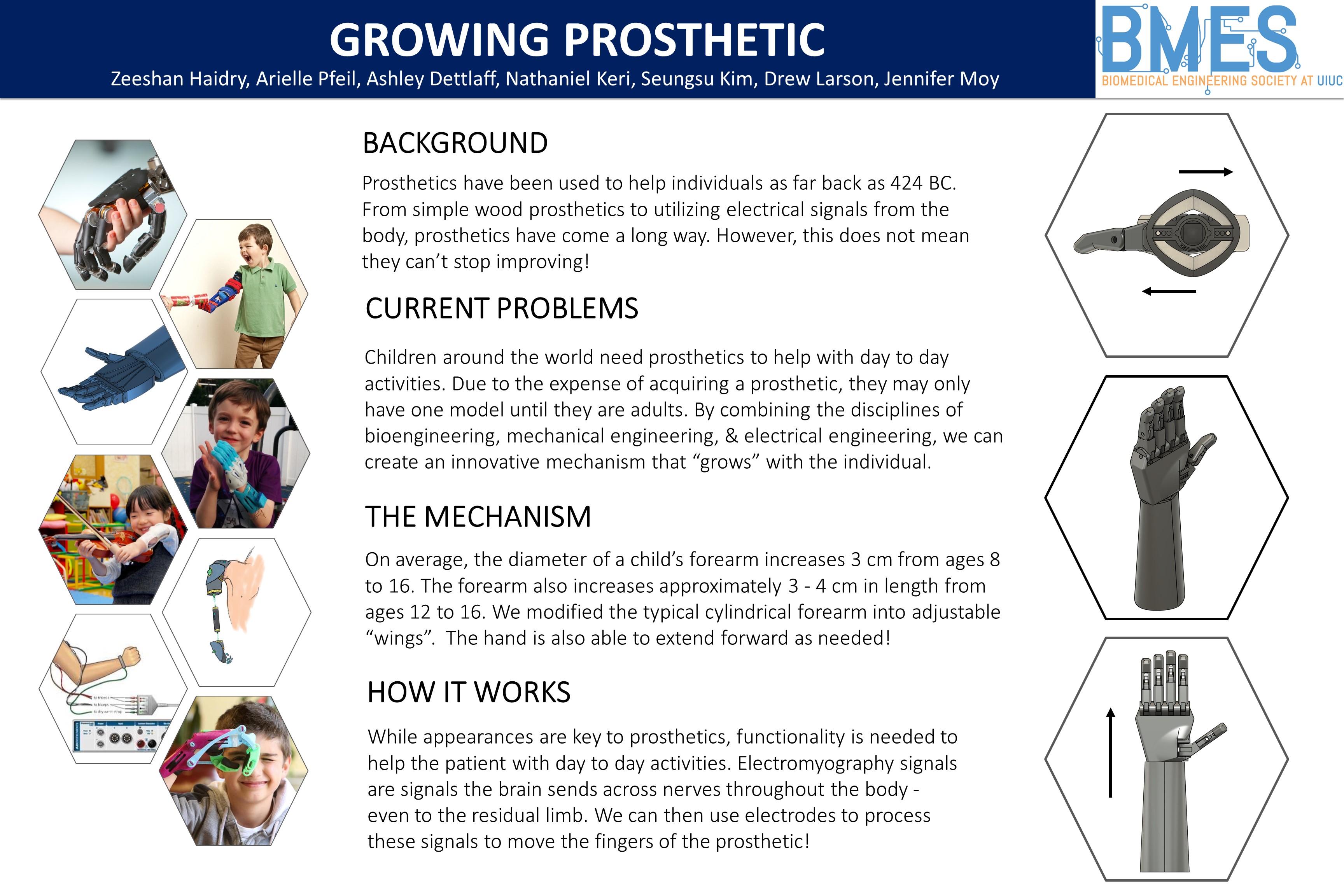 Growing Prosthetic Poster